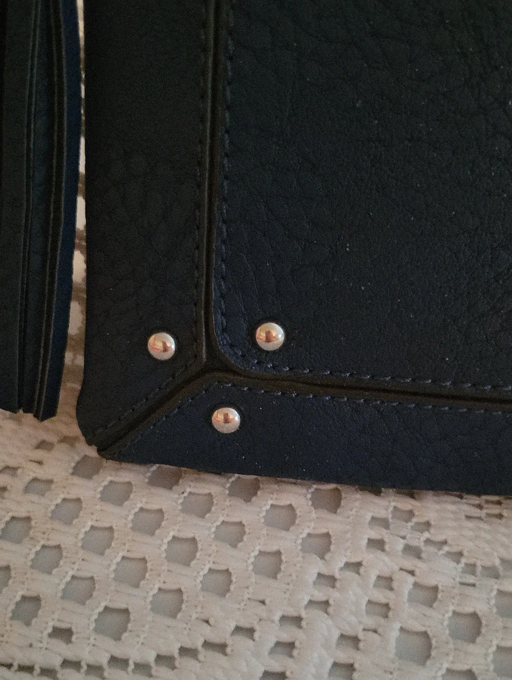 CharmingCharlie~ navy blue clutch